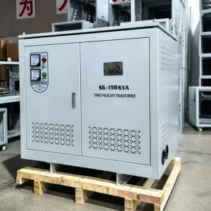 150kVA Three Phase Isolation Transformer Factory Direct Supply Heavy Duty Electrical Equipment with Custom Input Output Voltage Converter and Warehouse Stock Availability Voltnex Power