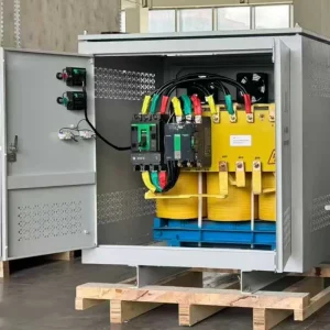 300kVA High Capacity Three Phase Dry Type Isolation Transformer Industrial Power Transformer Cabinet Design for Automation Systems Electrical Distribution USA Canada Colombia Ecuador Supply Voltnex Power