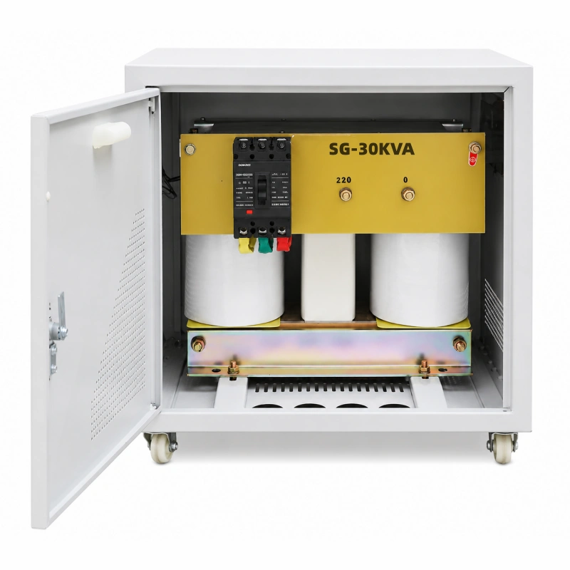 30kVA Dry Type Transformer Manufacturer China Factory OEM Industrial Electrical Transformer Production