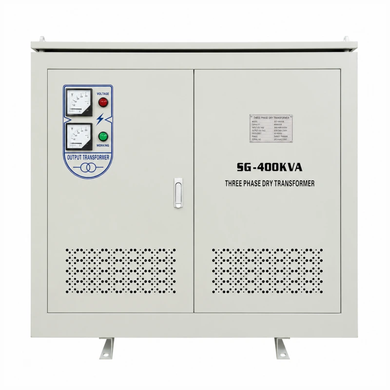 400kVA Three Phase Dry Type Isolation Transformer Heavy Duty Industrial Electrical Transformer OEM Supplier China Factory Wholesale for USA Canada Mexico Brazil Australia Power Systems Voltnex Power