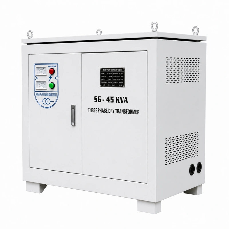 45kVA Cabinet Type Dry Type Isolation Transformer Three Phase Industrial Electrical Transformer Enclosure Design Manufacturer China Factory OEM Supplier