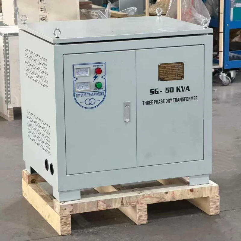 50kVA Three Phase Dry Type Isolation Transformer Factory Production Finished Unit Industrial Transformer Export Manufacturer China
