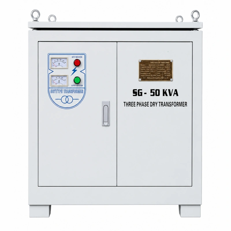 50kVA Three Phase Industrial Isolation Transformer Dry Type Electrical Power Transformer 220V 380V 480V OEM Manufacturer China Factory