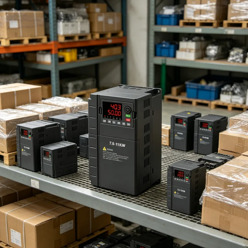 7.5kW 11kW (10HP 15HP) Three Phase Variable Frequency Drive VFD AC Inverter 208V 220V 380V 400V 415V 440V 480V Industrial Automation Machinery Power Controller Voltnex Power