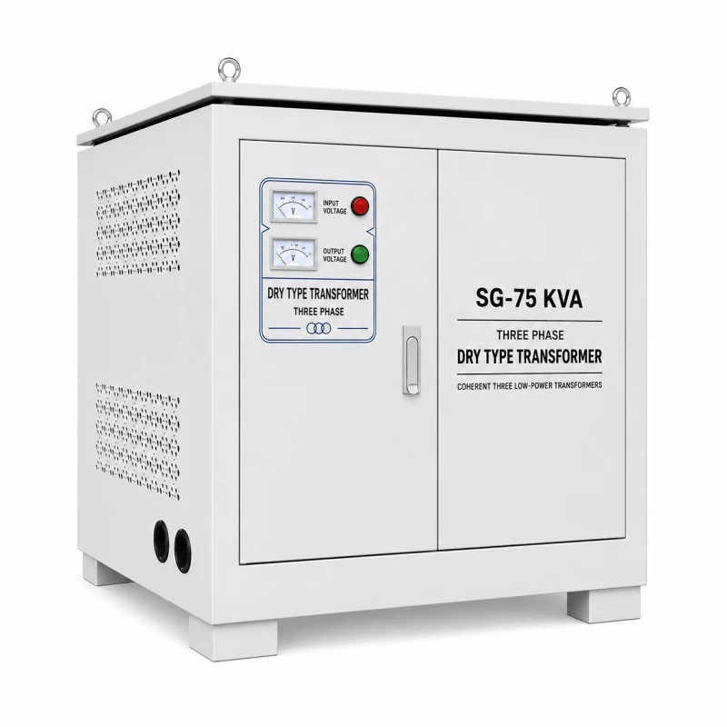 75kVA Cabinet Type Dry Type Isolation Transformer Industrial Electrical Transformer Enclosure Design OEM Manufacturer China Factory