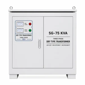 75kVA Three Phase Dry Type Isolation Transformer 220V 380V 480V Industrial Electrical Power Transformer Manufacturer China Factory