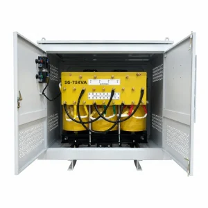 75kVA Three Phase Dry Type Isolation Transformer Internal Structure Electrical Components Industrial Transformer Design