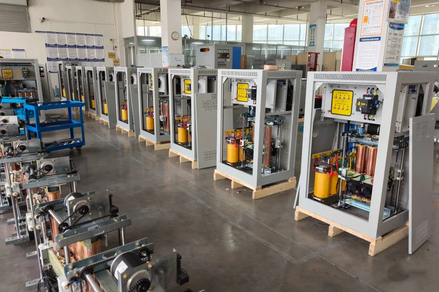 Automatic Voltage Stabilizer Manufacturer Factory in China with Power Quality Equipment Assembly, Testing Process and Custom Voltage Regulation Solutions for Global Industrial Applications - Voltnex Power