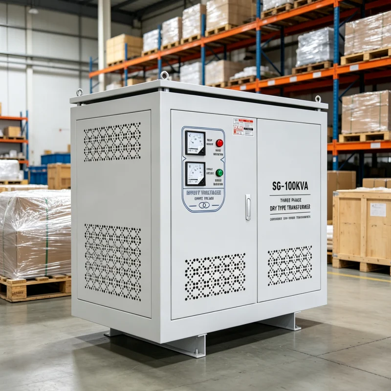 100kVA Three Phase Dry Type Isolation Transformer Industrial Power Transformer Factory Direct Supply Warehouse Stock Electrical Equipment