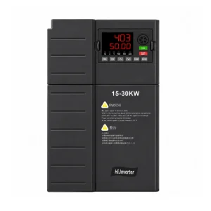 15-22kW 20HP-30HP Three Phase AC Frequency Inverter VFD Adjustable Frequency Drive with LED Display Motor Speed Controller Supporting 208V 220V 380V 400V 415V 440V 480V Industrial Applications Voltnex Power