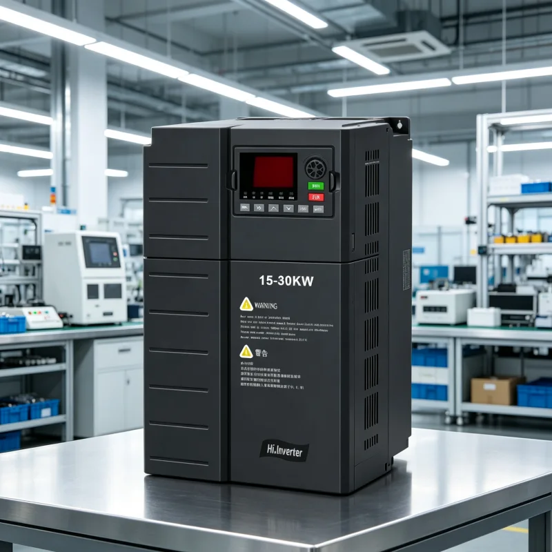 15-22kW 20HP-30HP Three Phase Variable Frequency Drive VFD AC Inverter for Laboratory Equipment Testing Applications Supporting 208V 220V 380V 400V 415V 440V 480V Industrial Motor Control Voltnex Power