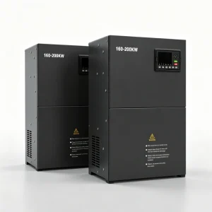 160kW 185kW 200kW (215HP 250HP 270HP) Three Phase AC Drive Frequency Inverter VFD Heavy Duty Motor Speed Controller for Industrial Equipment Supporting 208V 220V 380V 400V 415V 440V 480V Export Solution Voltnex Power