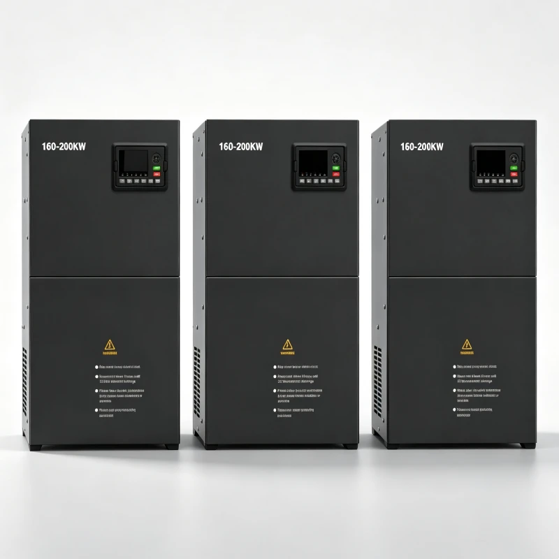 160kW 185kW 200kW (215HP 250HP 270HP) Three Phase Variable Frequency Drive VFD Multiple Units Array for Heavy Industry Power Inverter System Supporting 208V 220V 380V 400V 415V 440V 480V Voltnex Power