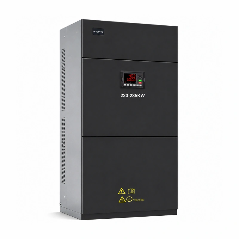 220kW 250kW 285kW (300HP 340HP 380HP) 3 Phase Variable Frequency Drive VFD AC Inverter 208V 220V 380V 400V 415V 440V 480V Heavy Duty Industrial Motor Controller Factory Direct Voltnex Power
