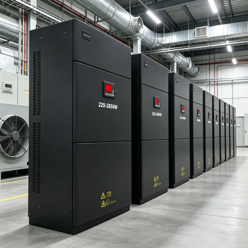 220kW 250kW 285kW (300HP 340HP 380HP) Three Phase AC Frequency Inverter VFD Industrial Production Line Alignment 208V 220V 380V 400V 415V 440V 480V High Capacity Motor Drive Wholesale Voltnex Power