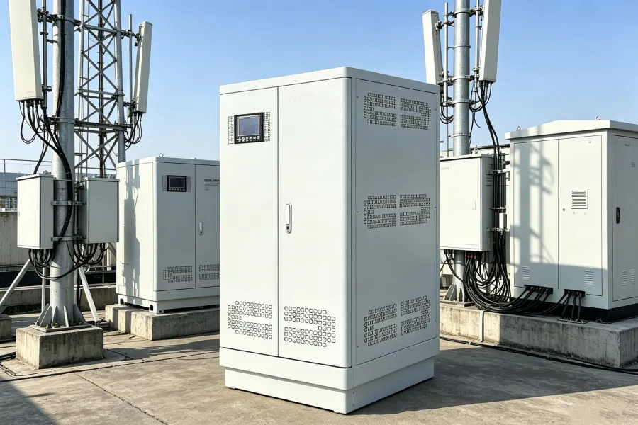 Automatic Voltage Regulator AVR for Telecom Base Stations and 5G Communication Infrastructure | VoltNex Power