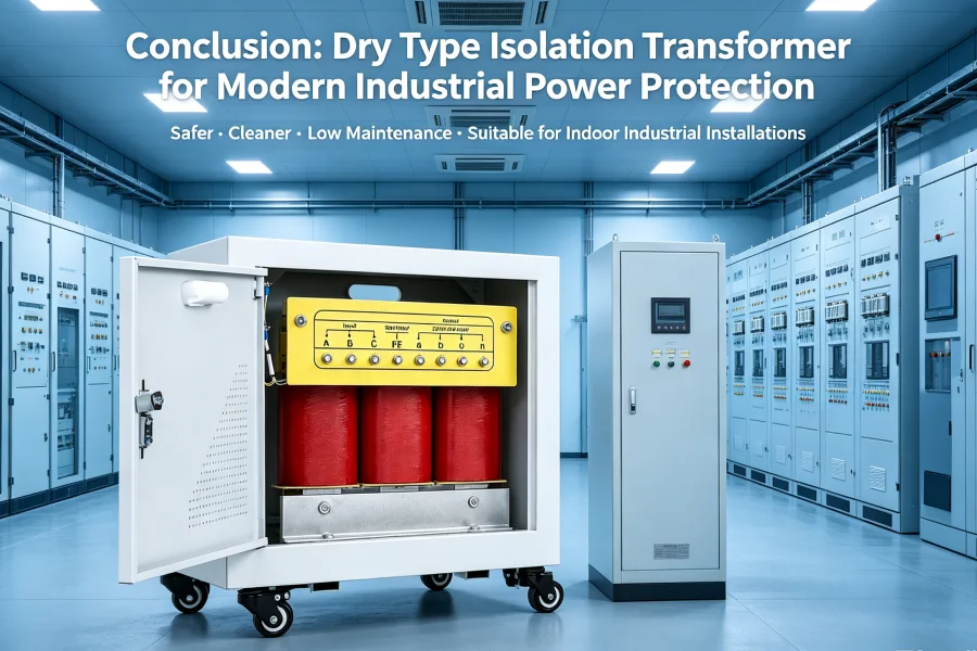 Dry Type Isolation Transformer Industrial Power Protection Solution for Safe Reliable Low Maintenance Indoor Applications with VFD Systems, Automation Equipment and Custom OEM ODM Manufacturing | Voltnex Power