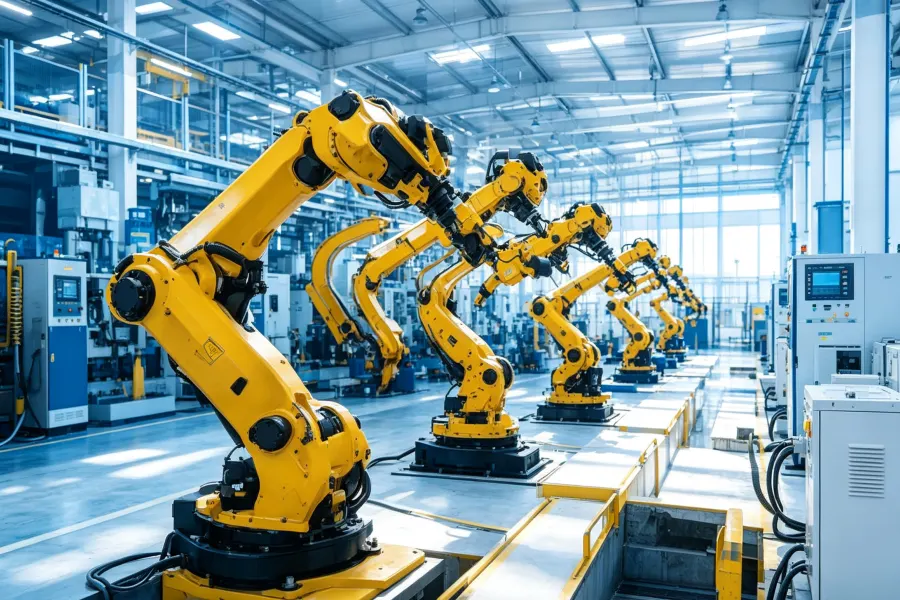 Voltnex Power Industrial Robot Power Solutions with Dry Type Isolation Transformer for Smart Factory Automation Equipment, Robotics Systems and Industrial Manufacturing Applications