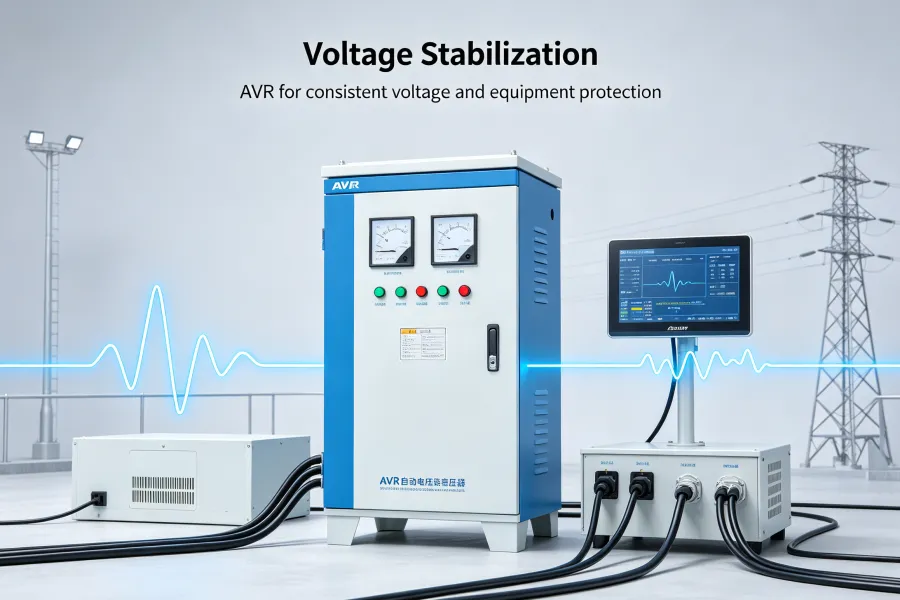 Voltnex Power Three Phase Automatic Voltage Stabilizer Solutions for Industrial Voltage Stabilization 1kVA-3500kVA AVR Voltage Regulator China Manufacturer Factory