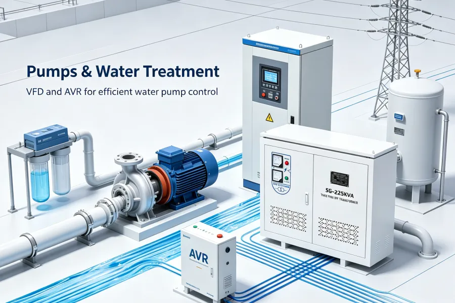 Voltnex Power Variable Frequency Drive Solutions for Water Pumps and Water Treatment Projects 0.75kW-1000kW AC Drive Motor Controller China Manufacturer Factory