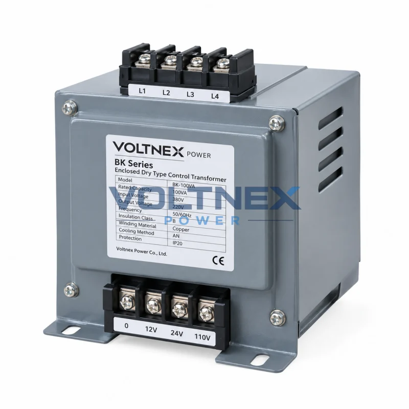 BK Series Enclosed Dry Type Control Transformer Manufacturer in China for CNC and Industrial Control Panels