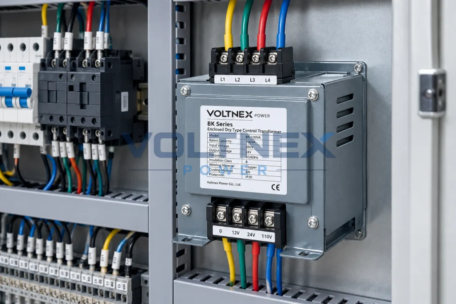 BK Series Enclosed Dry Type Control Transformer for Industrial Control Cabinets and CNC Machines