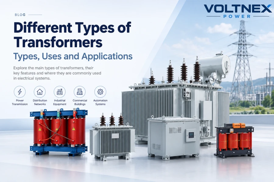 Different Types of Transformers – Power, Distribution, Dry-Type, Isolation, Pole-Mounted and Pad-Mounted Transformers