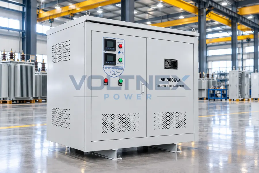Industrial Automatic Voltage Regulator AVR for Guyana 20kVA–1000kVA, Three Phase AC Voltage Stabilizer for Industrial Equipment and Power Systems