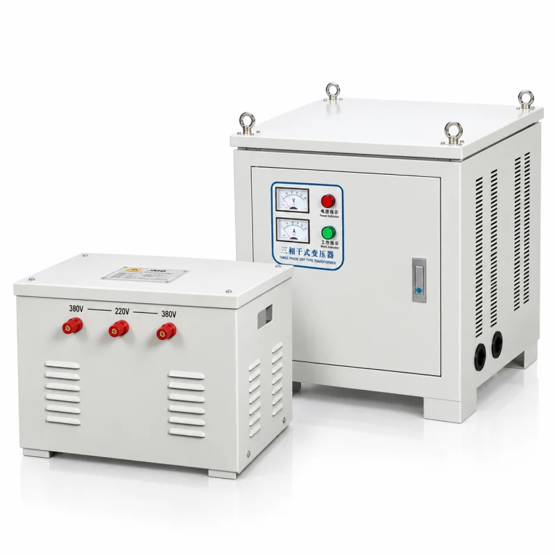 JMB Series low voltage dry type isolation transformers for industrial equipment, electrical control systems and power distribution applications