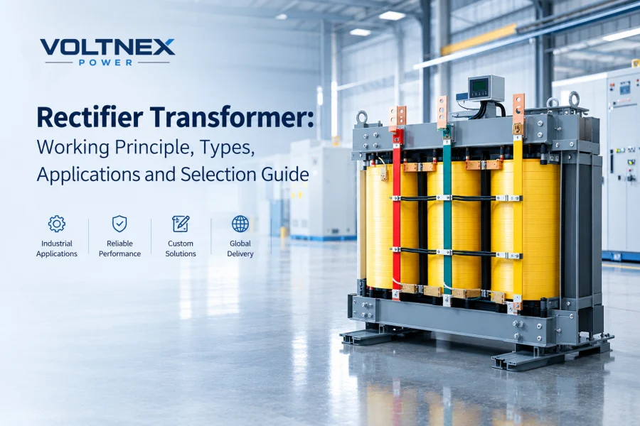 Rectifier Transformer Working Principle, Types, Applications and Industrial AC to DC Power Conversion
