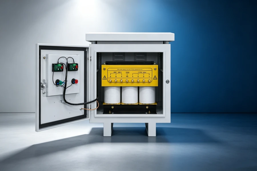 Three Phase Step Down Power Transformer 1kVA–3500kVA+ for Industrial Voltage Reduction, Manufacturing Equipment and Electrical Power Distribution