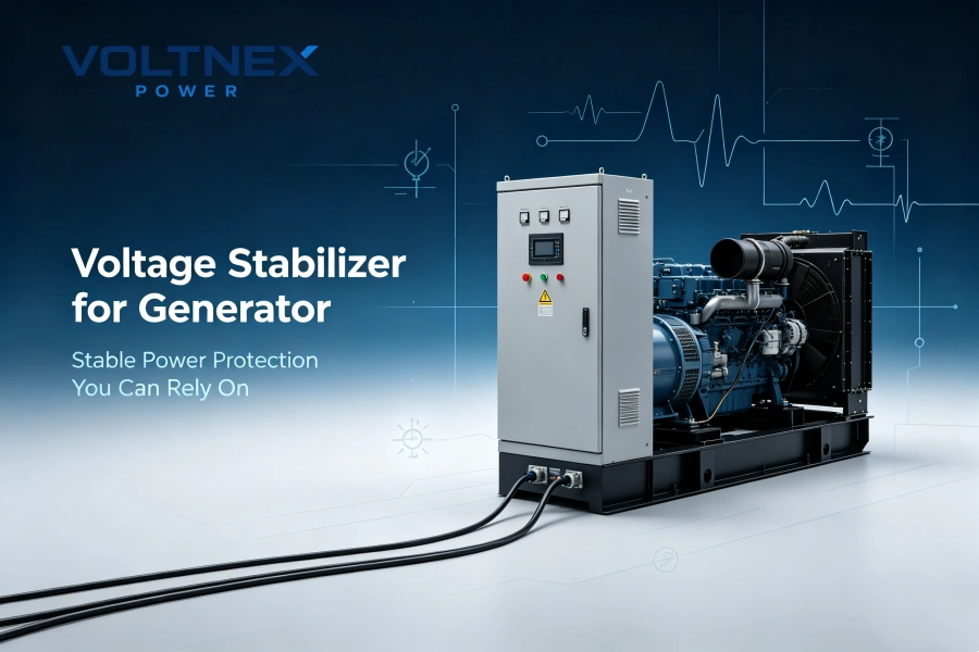 Voltage Stabilizer for Generator for Stable AC Power Protection of Diesel, Portable, Standby and Industrial Generator Systems